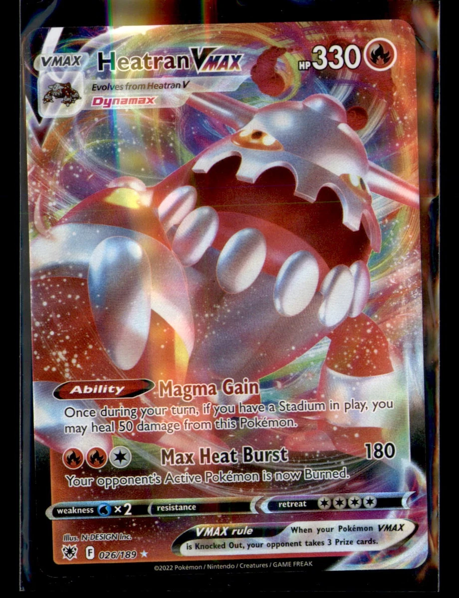 Heatran VMAX Pokémon TCG Cards for sale | eBay