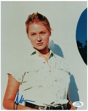 Jewel Kilcher Autograph 8x10 Photo Vintage Young ACOA