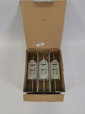 #ad PROTEC.CLASS 05100708 Fuse PSI NH 2 TR 250A 500 440V 3 Pack NEW $23.56