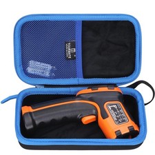 Tourmate Hard Case for KIZEN/Etekcity/Soonkoda/ThermoPro Black  Blue