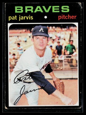 1971 Topps SET-BREAK #623 Pat Jarvis VG-VGEX, (HUCK'S)
