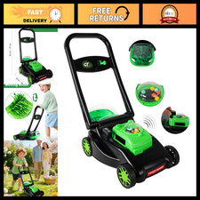 Kids Push Lawn Mower Toy with Realistic Sounds - Outdoor Fun for Ages 3-6