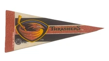 NHL Atlanta Thrashers Mini Pennant 4”x9" Wall Decor Flag Hockey Vintage Lot#49