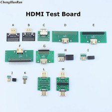 1pcs A-M HDMI Male To Female Mini Connector Adapter Board 0.1 in Pitch 19 20pin