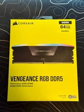 FAST SHIPPING: Corsair Vengeance DDR5 RAM 64GB (2x32GB) 6400MHz Black C32