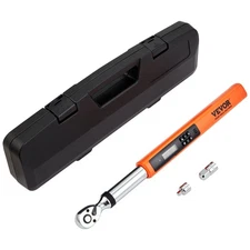 3.7-37ft.lb&5-50n.m±2% 3/8" Drive Digital Torque Wrench 3-Mode LED