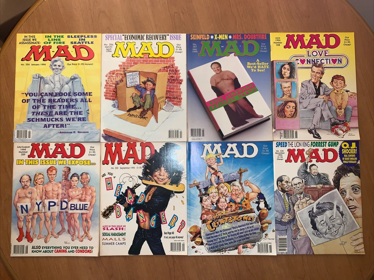 Mad Magazine 1990 In Collectible Comic Magazines for sale | eBay