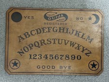 ANTIQUE 1911-1914 WILLIAM FULD Solid WOOD OUIJA SPIRIT TALKING BOARD NO SPLITS