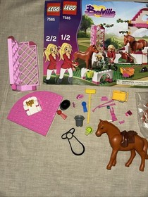 Lego Belville Horse Stable 7585 Incomplete