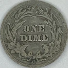 1903-O Barber Silver Dime in a SAFLIP® - VG- (Good+)
