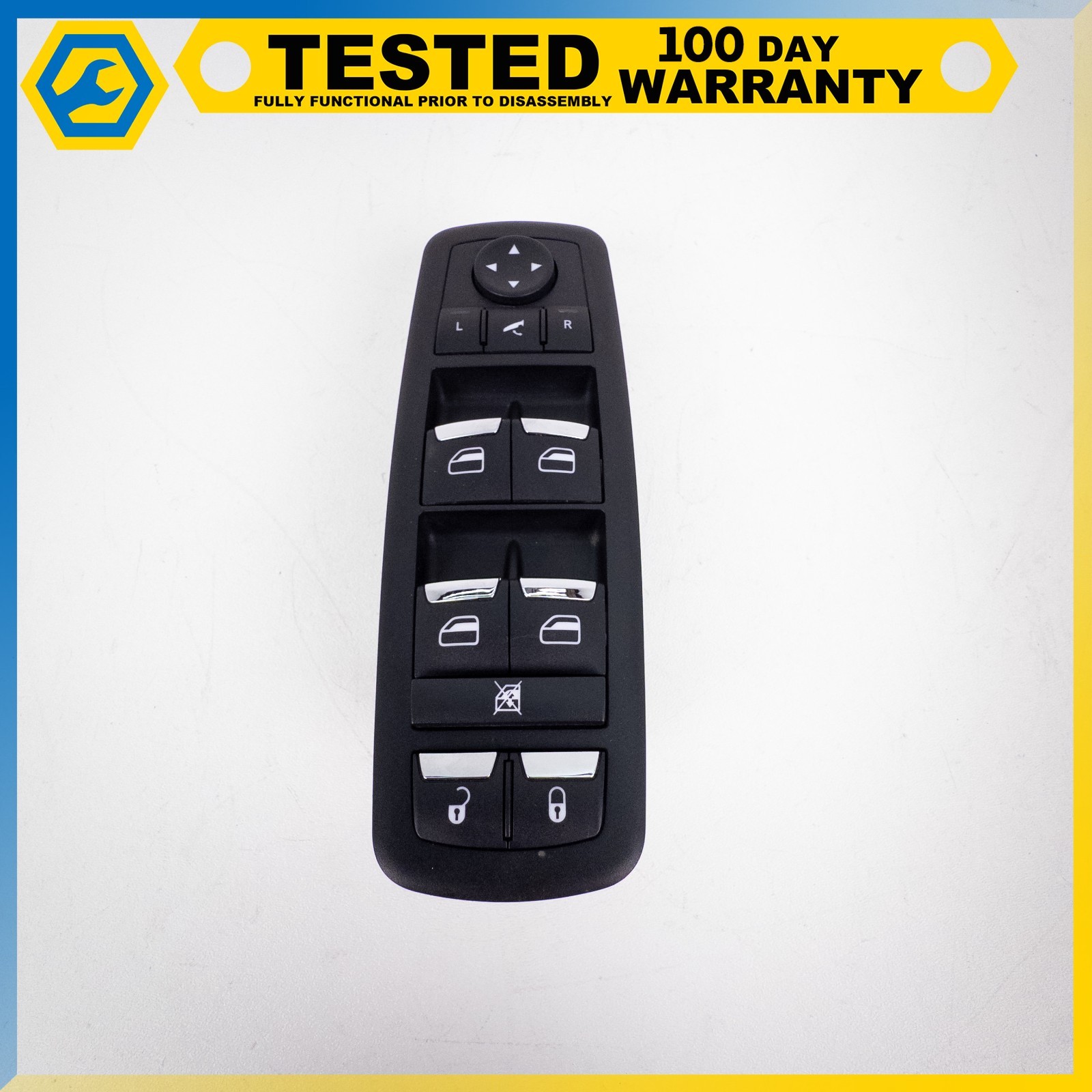 14-19 MASERATI QUATTROPORTE GHIBLI FRONT LEFT MASTER WINDOW SWITCH CONTROL OEM