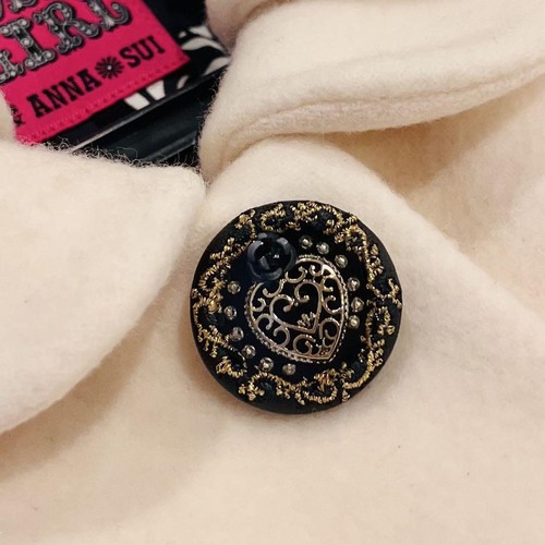 Anna Sui Dolly Girl White Coat - Picture 3 of 11