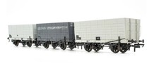 ACCURASCALE ACC2828 - SET OF 3 BR Ex NER HOPPER WAGONS - EXC BOXED CON - OO