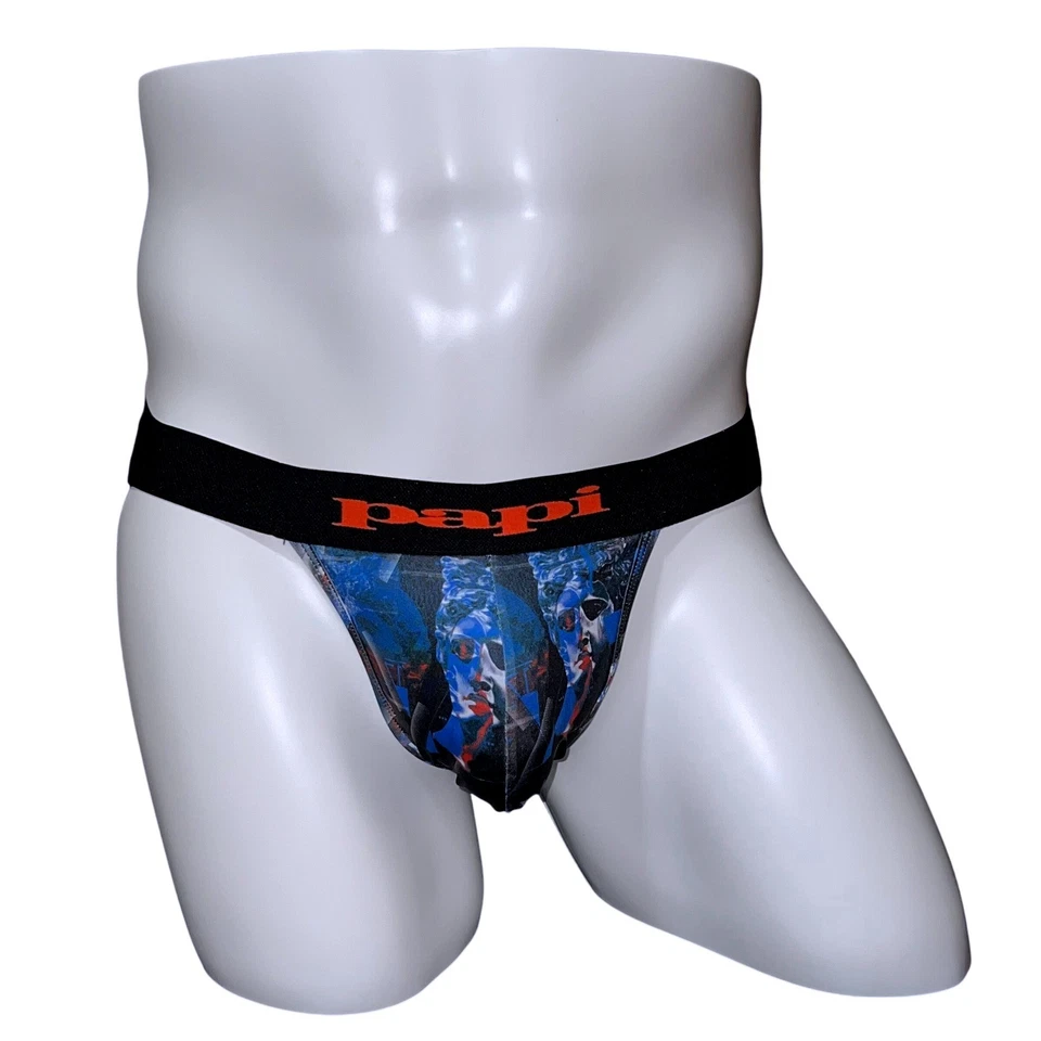 Estampado de estatua roja Papi Jockstrap talla M (32-34) nuevo con etiquetas Foto 2 de 4
