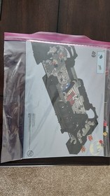 LEGO Batman The Batmobile Ultimate Ed 7784 Set Custom Display Case Sticker Sheet