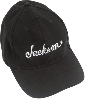 Jackson Guitars Logo Flexfit Fitted Hat, Black, L/XL LARGE EXTRA LARGE