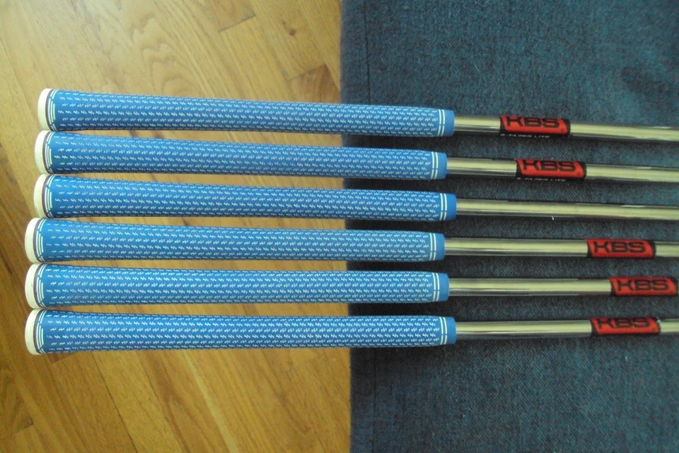 Lefty Cobra Forged Tec One irons 5-PW KBS $-taper lite regular steel 37" - Image 2 of 4