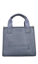 73BS8F301 Borse a spalla o tracolla V°73 Donna Azzurro BV009_V73