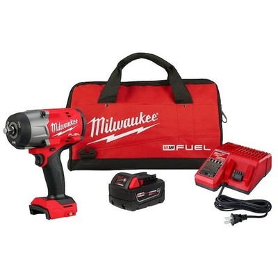 Milwaukee Tool 2967-21B M18 Fuel 1/2'' High Torque Impact Wrench W/ Friction