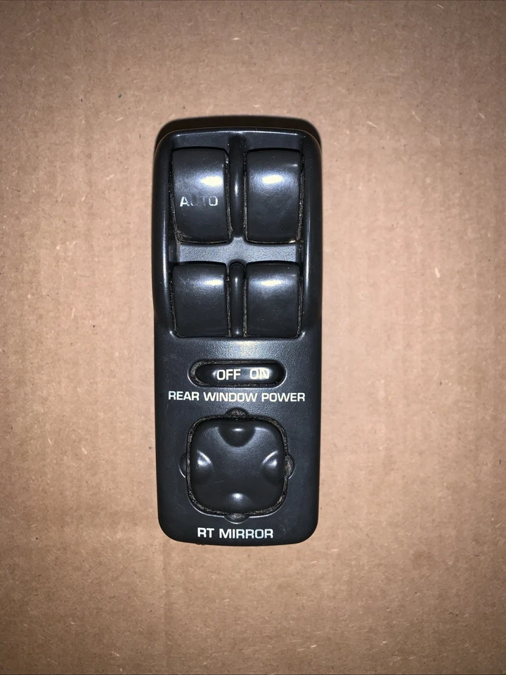 INTERRUPTOR VENTANA ELÉCTRICA MAESTRO SEDÁN 95-99 SATURN SL1 SL2 SW1 SW2 4D 21021838 Foto 2 de 4