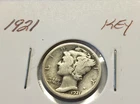 1921 Mercury Dime