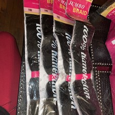 Victoria Jumbo Braid 1B 100 Kanekalon Lot Of 4