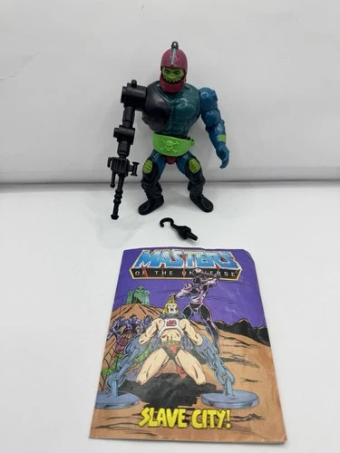 Vintage 1983 MOTU Mattel He-Man Trap Jaw Action Figure Near Complete