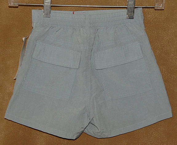 TOMMY HLIFIGER - Light Blue - Smooth Nylon SUMMER SHORTS - Kids sz 6X *NEW $24* - Image 3 of 4