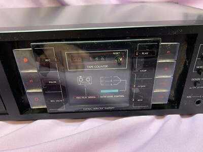 Sansui D-77F Stereo Cassette Deck — Working **PLEASE READ