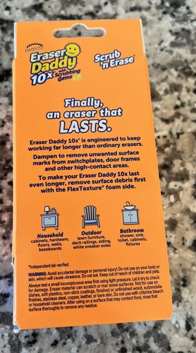 Scrub Daddy, ein 2er Pack Radiergummi Daddy 10X Flexture mit Scheuersteinen - Bild 2 von 4