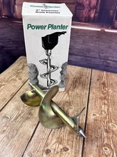 Power Planter 3" Diameter Bulb Planter Auger Drill Attachment Bit