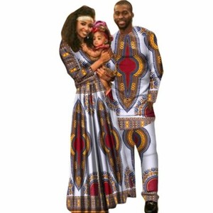 Afrikanische Familie Kleidung Set Fur Mann Frau Und V Ebay