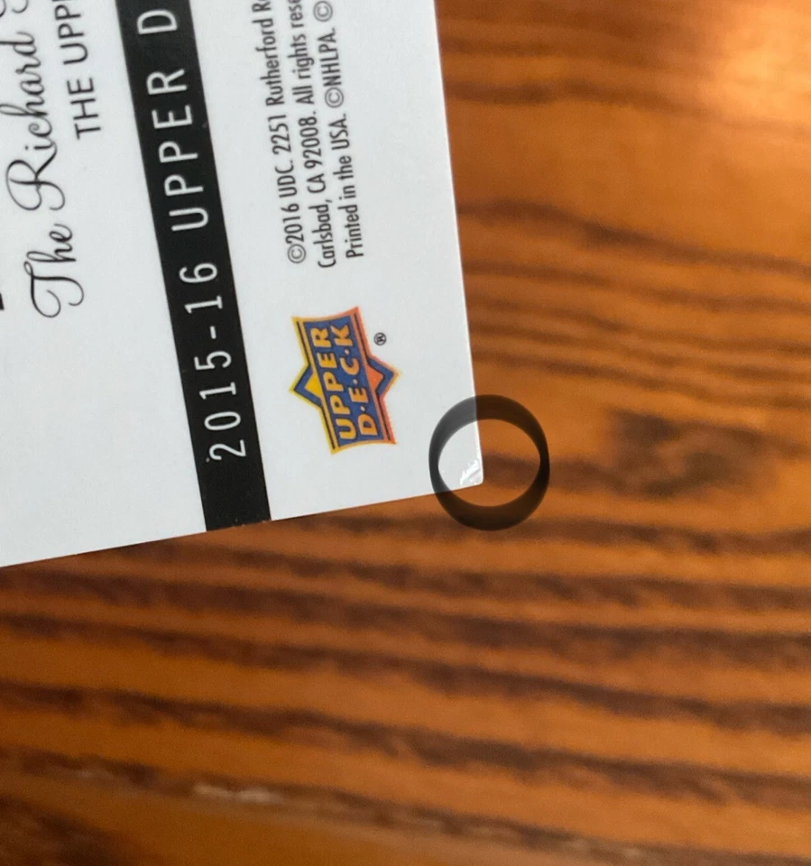 2015-16 Upper Deck UD Game Jersey Brett Hull #GJ-BH St. Louis Blues - Image 3 of 3