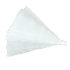 50PCs Disposable Cream Frosting Icing Pastry Plastic Piping Bags Cake Decorating
