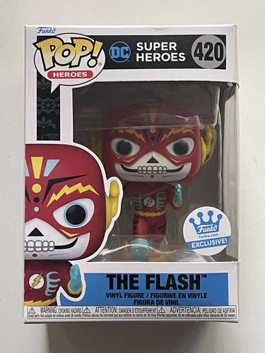 The Flash #420 DC Super Heroes Funko Pop Vinyl + Protector