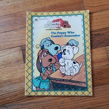 Vintage 1986 Pound Puppies Book Golden Book The Puppy Who Couldn't Remember