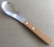 Oval Soup Spoon Farmers Teak Stainless Dreizak Solingen Bauern Besteck Dahlerup