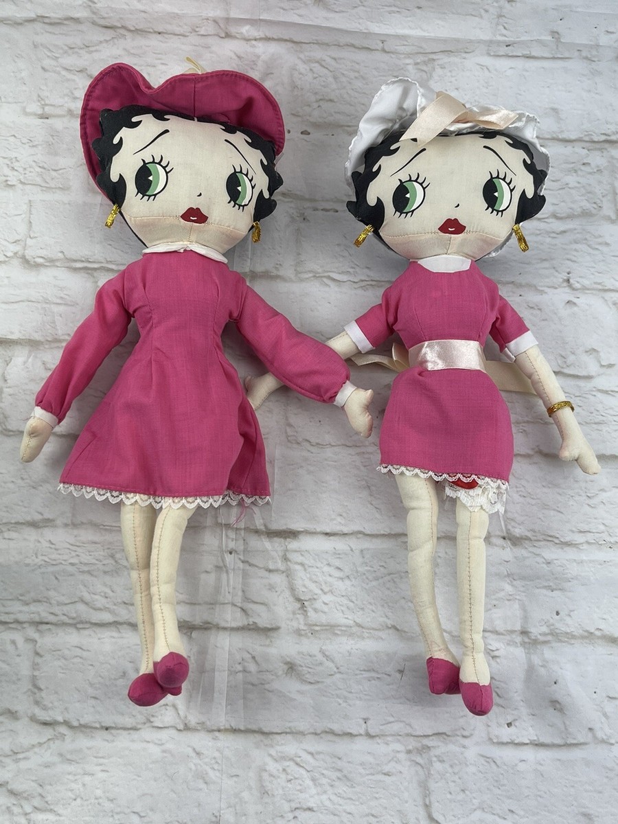 Betty boop　当時物稀少ぬいぐるみ レトロ BETTY BOOP ベティちゃん ぬいぐるみ 5点 非売品
