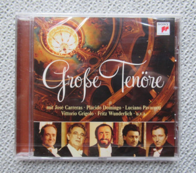 OVP / NEU CD: Große Tenöre mit Jose Carreras, Placido Domingo, Pavarotti uva.