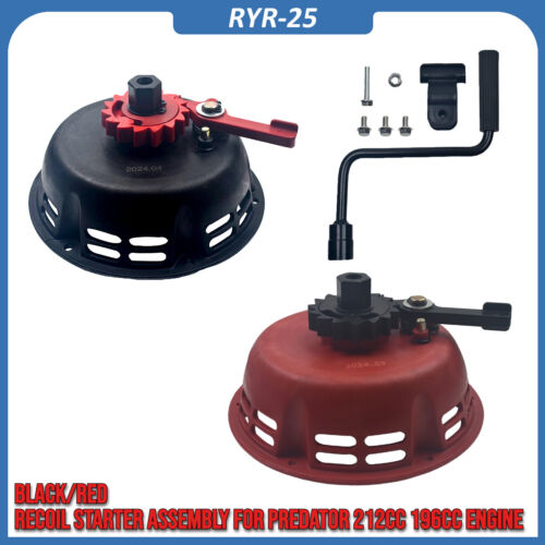 Pull Start Recoil Starter Assembly for Predator 212 196cc Coleman CT200 KT196