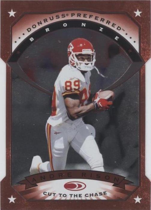 1997 Donruss Preferred - Andre Rison #93 Cut to the Chase for sale ...
