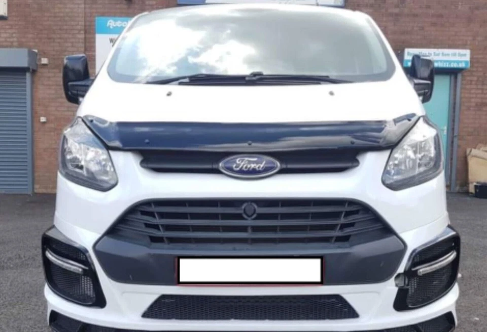 Protector deflector de piedra de viento para ford transit custom 2012-2017 Foto 3 de 4