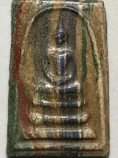 PHRA SOMDEJ LP RARE OLD THAI BUDDHA AMULET PENDANT MAGIC ANCIENT IDOL#380 G