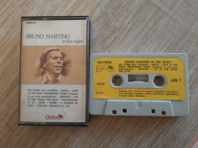 MC MUSIKKASSETTE BRUNO MARTINO IN THE NIGHT ORIGINAL