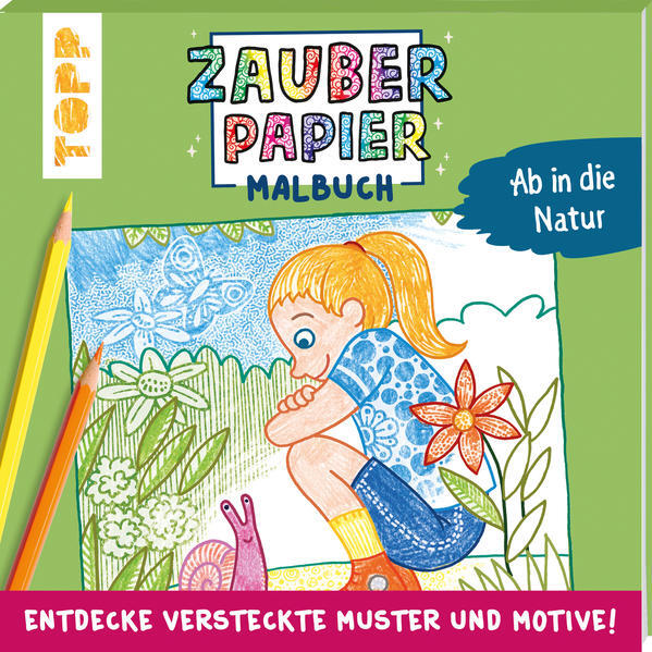 Thumbnail - Zauberpapier Malbuch Ab In Die Natur | Norbert Pautner | 2021 |