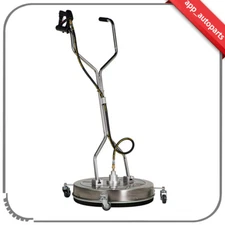 24" Pressure Washer Surface Cleaner with Handle & 4 Spinner Wheels 8GPM