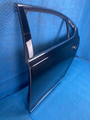 Lexus LS460L LS600HL Rear Door Shell w/Moulding Driver Black: 212