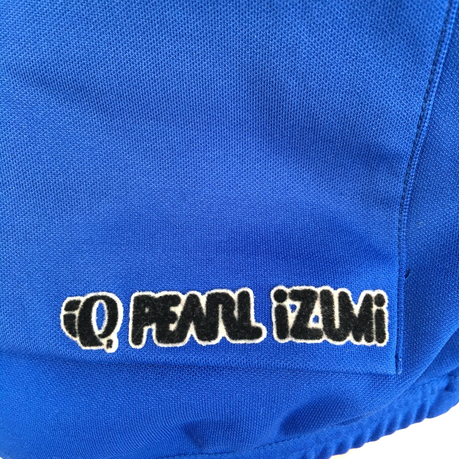 Pearl Izumi blue black bicycle Cycling Jersey Blue shirt kit top pockets L Men's