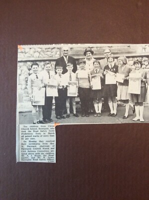 H1q Ephemera 1967 Bild Christus Kirche Schule Ramsgate A J Bryan