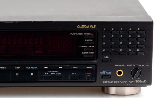 Sony CDP-308ESD Reproductor CD + Color / Es Serie / Servicio 1 Año de Garantía - Imagen 3 de 5